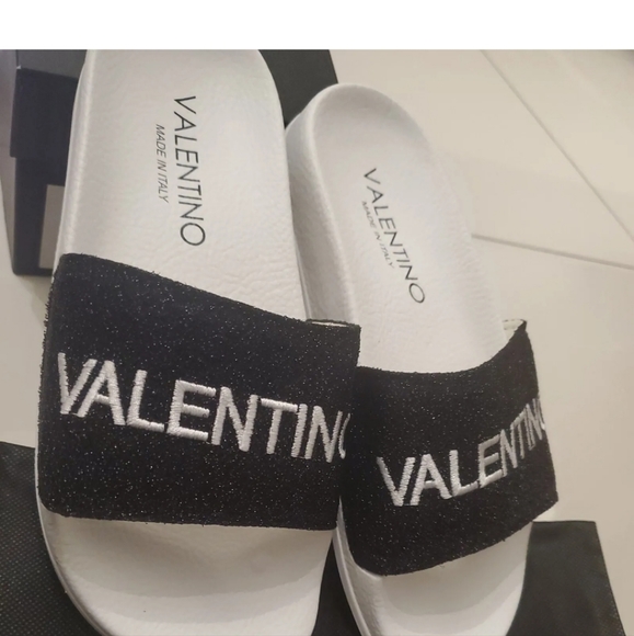 Authentic slides sandals mario valentino pool sandals sneakers shoes - Picture 3 of 14